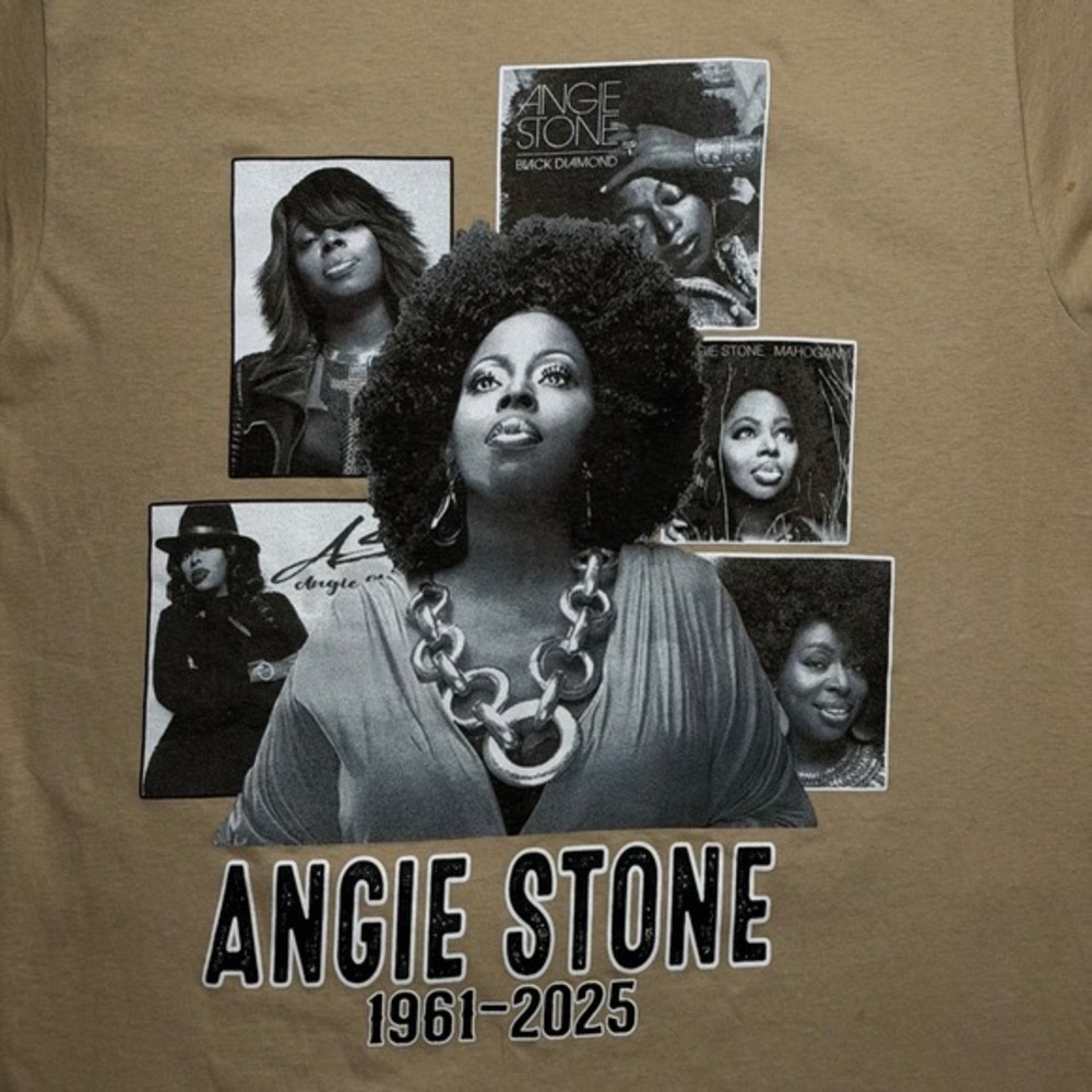 2025 Angie Stone memorial tribute RIP music‎ shirt